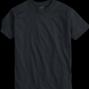20 brand new black hanes youth shirts
